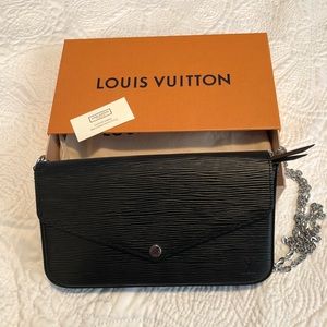 Louis Vuitton Pochette Felice purse (noir)